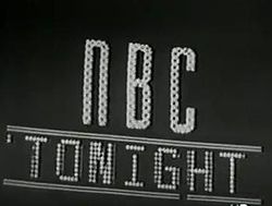 Steve Allen Tonight Show Logo