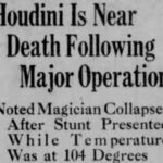 Houdini Death