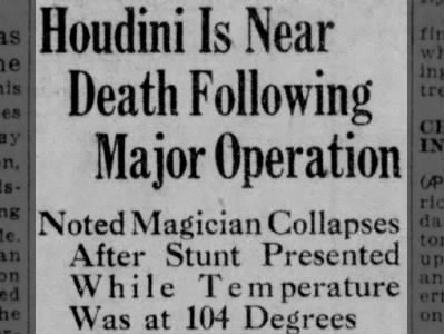 Houdini Death