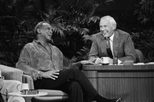 Harry Belafonte and Johnny Carson