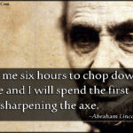 Lincoln Motivational Quotes - Axe