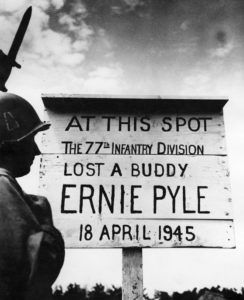 Ernie Pyle Lost A Buddy