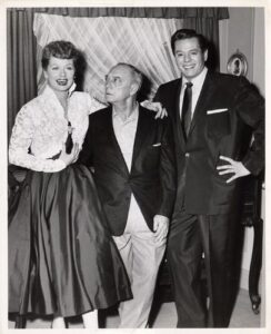 Lucille Ball, Des Arnaz, Buster Keaton