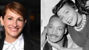 Martin And Coretta King and Julia Roberts