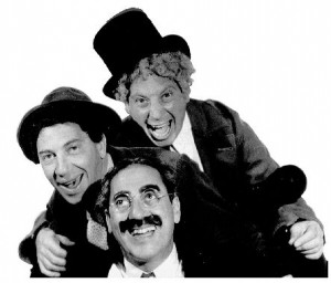 Groucho Marx, Harpo Marx and Chico Marx