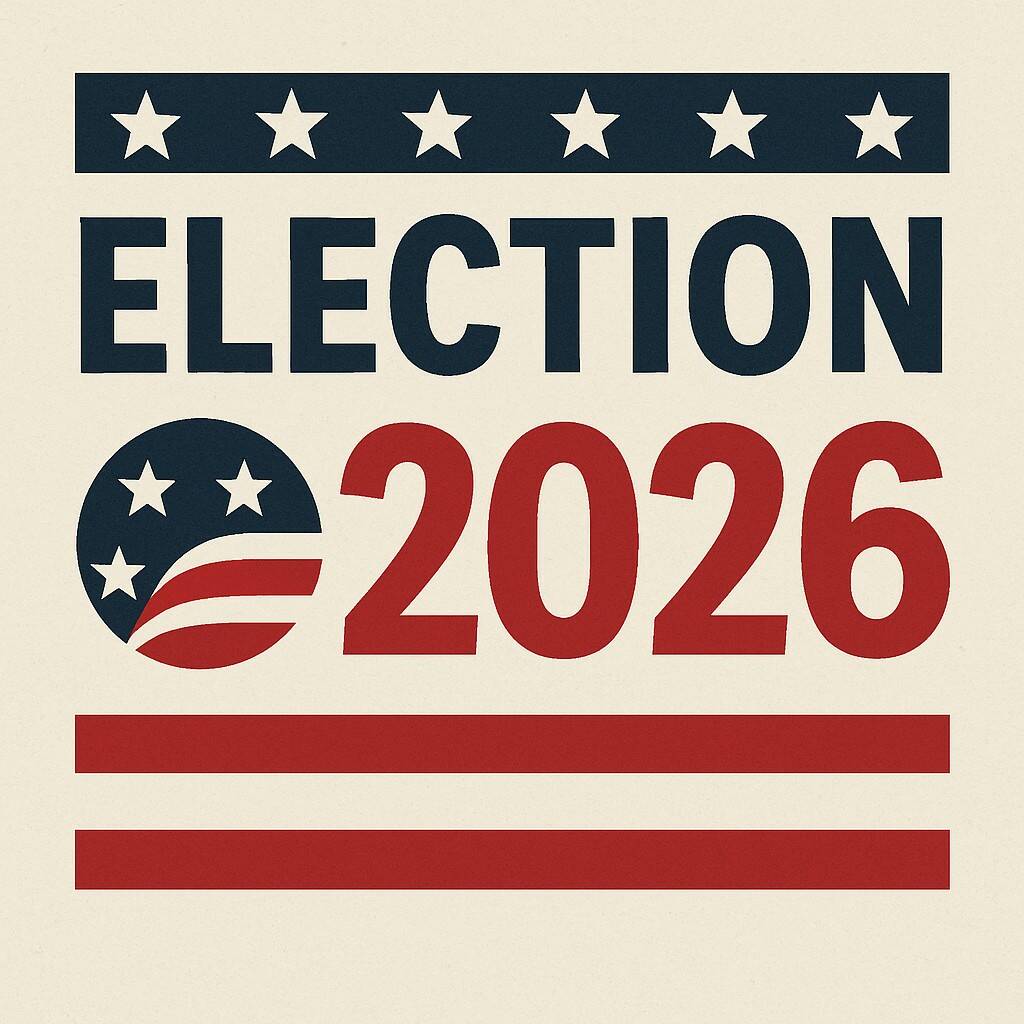 2026 Midterms Election Graphic