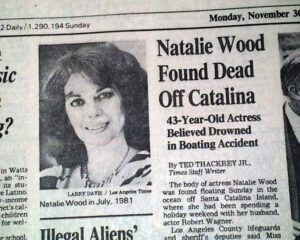 Find : Natalie Wood Death