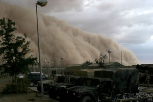 Dust Storm In Iraq
