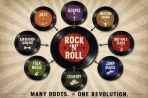 Buddy Holly, Chuck Berry, Jerry Lee Lewis The Roots of Rock