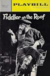 Zero Mostel Fiddler On The Roof Playbill