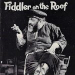 Zero Mostel Fiddler On The Roof Playbill