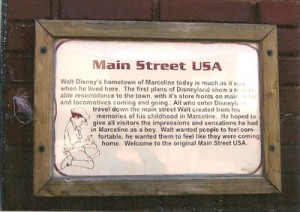 Main Street Marceline - Walt DIsney