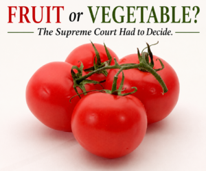 Is the Tomato a Fruit or Vegetable?