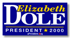 elizabeth dole Election of 2000