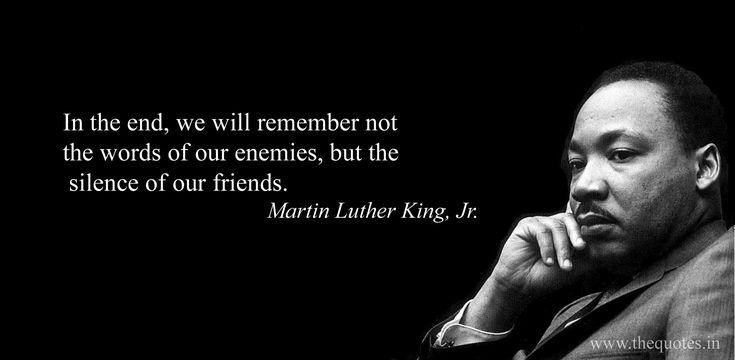 Martin Luther King Quote About Allies