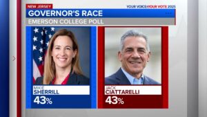 Mikie Sherrill and Jack Ciaterelli
