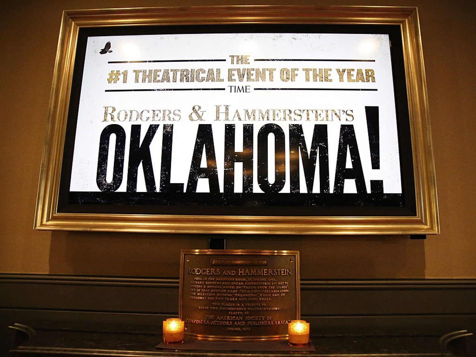 Oklahoma Broadway Marquee