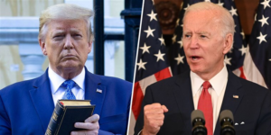 Donald Trump and Joe Biden