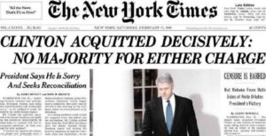 Clinton Impeached