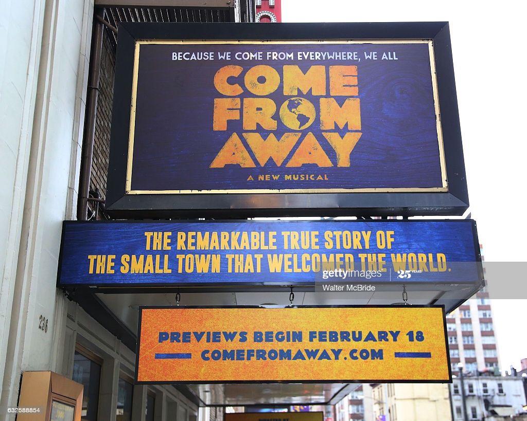 Come From Away Marquee