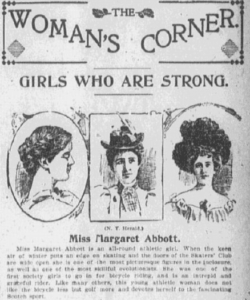 Golfer Margaret Abbott