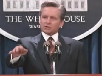 The American President written by Aaron Sorkin