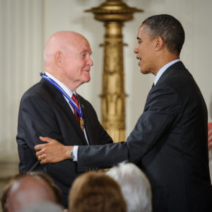 John Glenn Receives Presidential Medal of Freedom