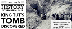 1922 King Tut Newspaper
