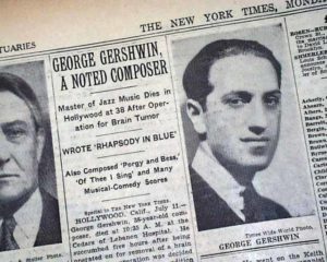 George Gershwin Dead