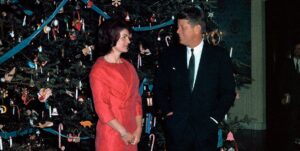 President Kennedy And Santa Claus