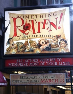 Something Rotten Marquee